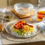 بشقاب پلوخوری ۶ پارچه سولو با طراحی زیبا