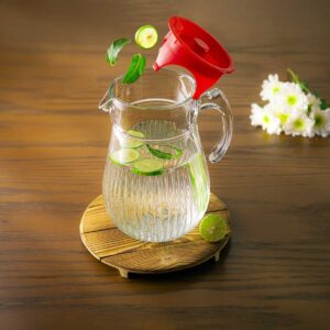 پارچ ۱.۵ لیتر درب دار سولو با طراحی شفاف و زیبا